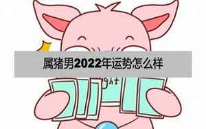 2022属猪男爱情运势