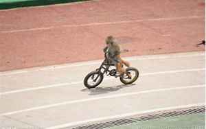 猴子骑自行车