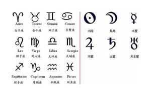 占星符号