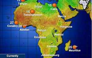 非洲天气预报