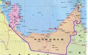 卡塔尔的地理位置