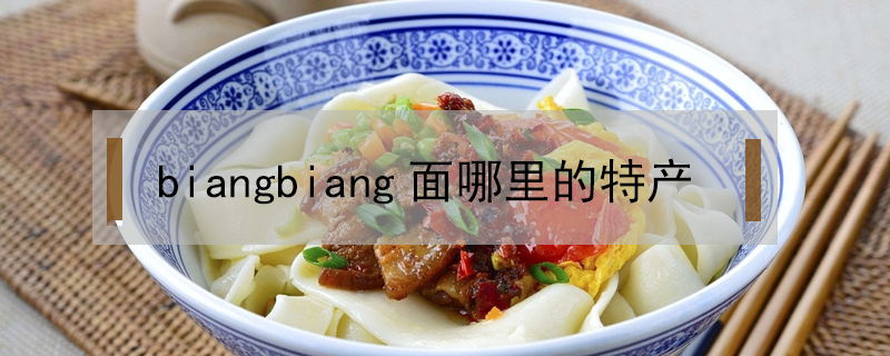 biangbiang面是哪里的特产(biangbiang面是哪个地方的美食)