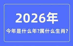 2026什么年(2026是什么年庚)