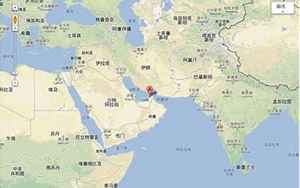 迪拜位置(迪拜的地理位置在哪里)