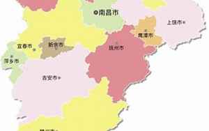 江西省行政区划(江西省行政区划是怎么样的)