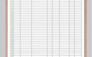 名单表(名单表Excel表格模板)