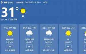 南阳天气预报一周(南阳天气预报15天)