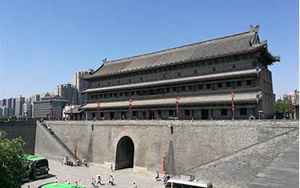北京安定门(北京市的一个古城门)