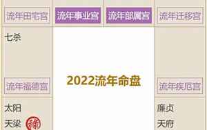 2023紫微流年运势(流年命宫伴随变化)